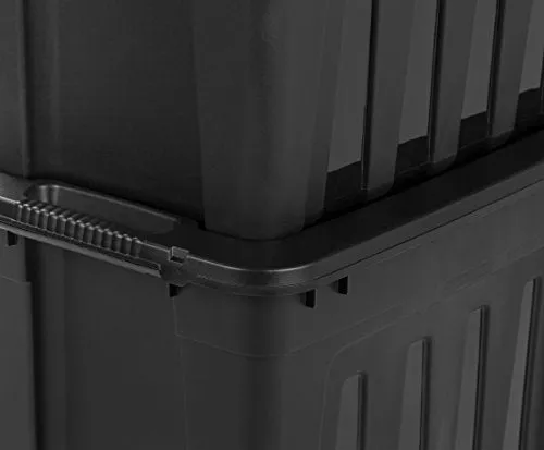 IRIS USA, Inc. UT-20 20 Gallon Utility Tote, Black