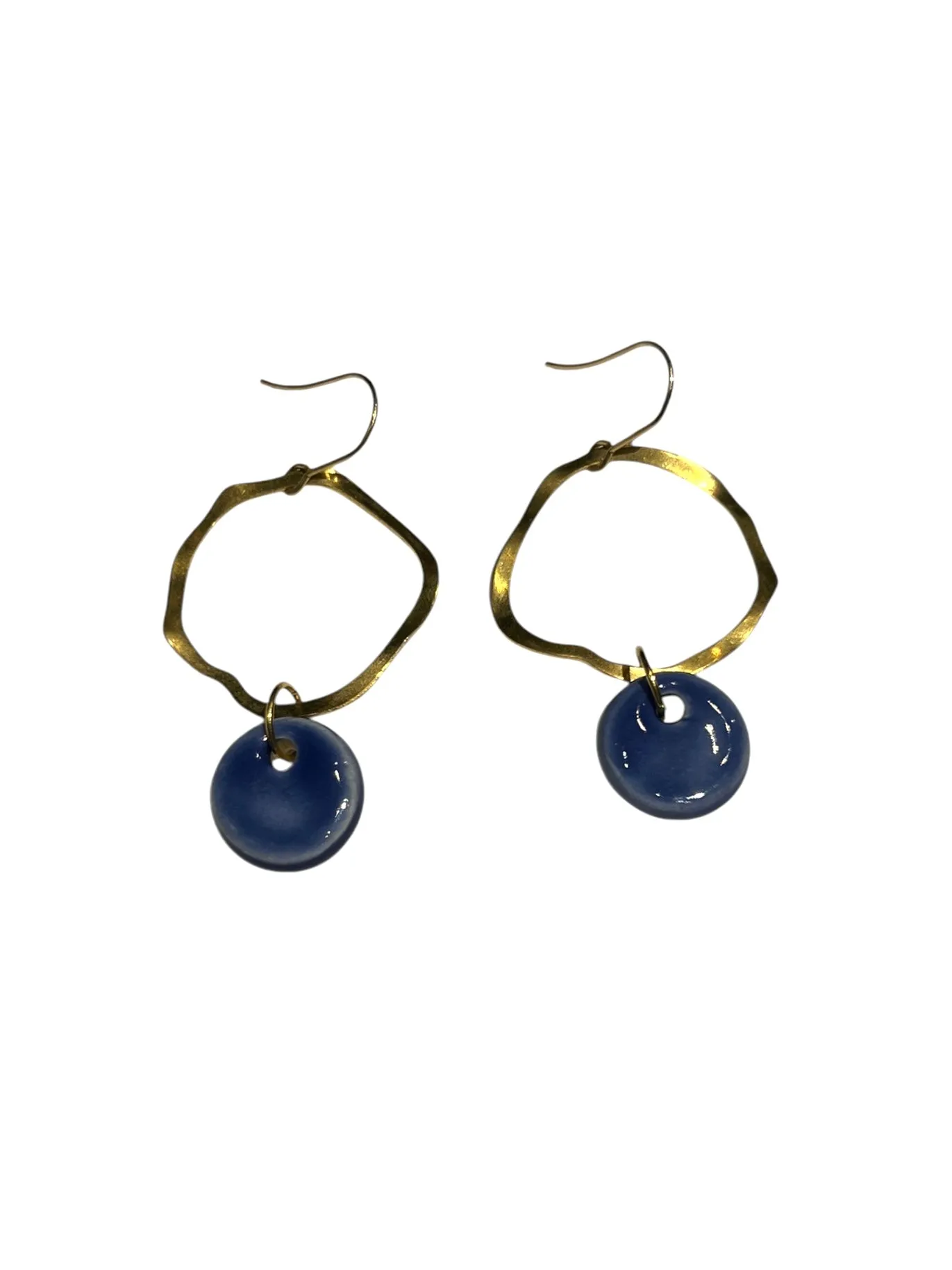ITSARI- Long Earrings - Rounded Metal