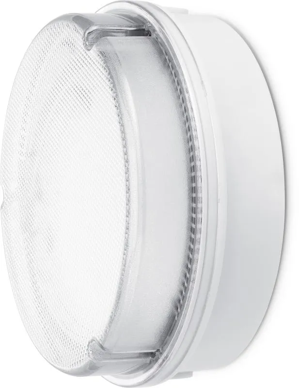 JCC JC23402EMWPR RadiaLED Utility Mains IP65 Ø283mm Bulkhead 21W 4000K 2000lm LED Prismatic Emergency