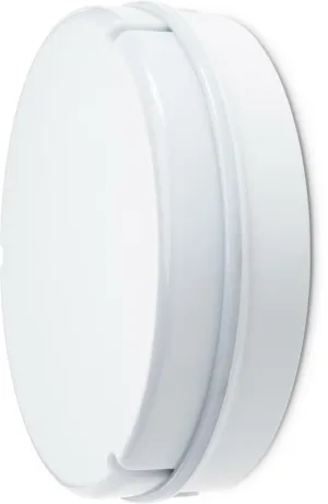 JCC JC23402WOPDIM RadiaLED Utility Mains IP65 Ø205mm Bulkhead 12W 4000K 700m LED Opal Emergency