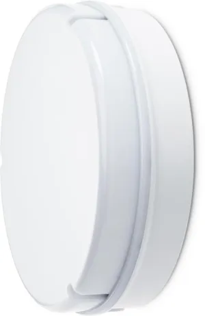 JCC JC23432EMWOP RadiaLED Utility Mains IP65 Ø205mm Bulkhead 12W 4000K 700m LED Opal Emergency
