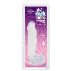 Jelly Jewels -  and Balls With Suction Cup - Diamond