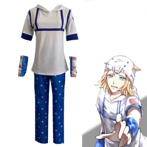JoJo‘s Bizarre Adventure Halloween Carnival Costume Johnny Joestar Cosplay Costume Outfits