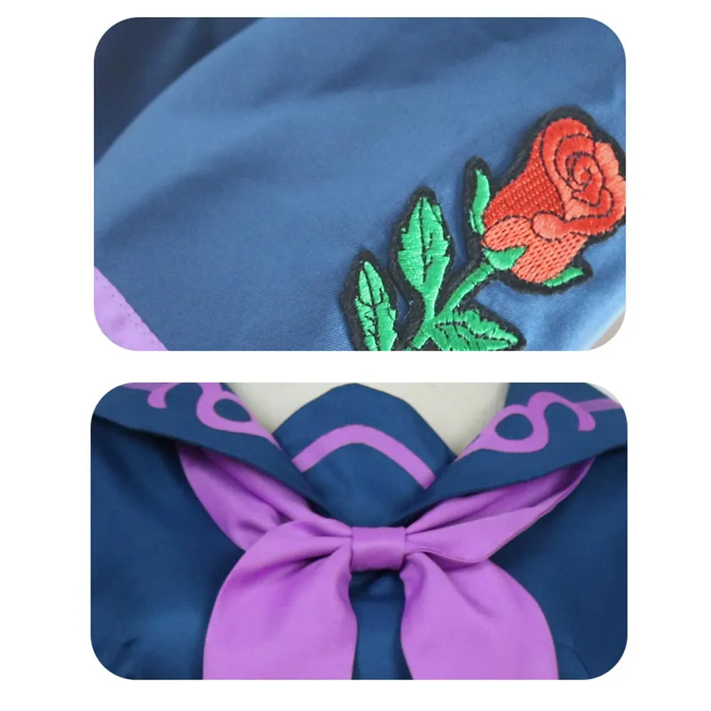 JoJo‘s Bizarre Adventure Halloween Carnival Suit Yamagishi Yukako Cosplay Costume Uniform Skirt Outfit