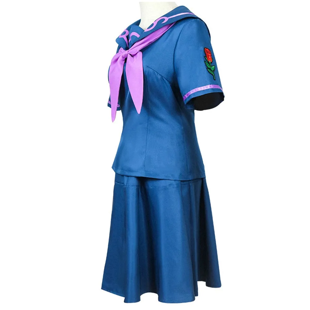 JoJo‘s Bizarre Adventure Halloween Carnival Suit Yamagishi Yukako Cosplay Costume Uniform Skirt Outfit