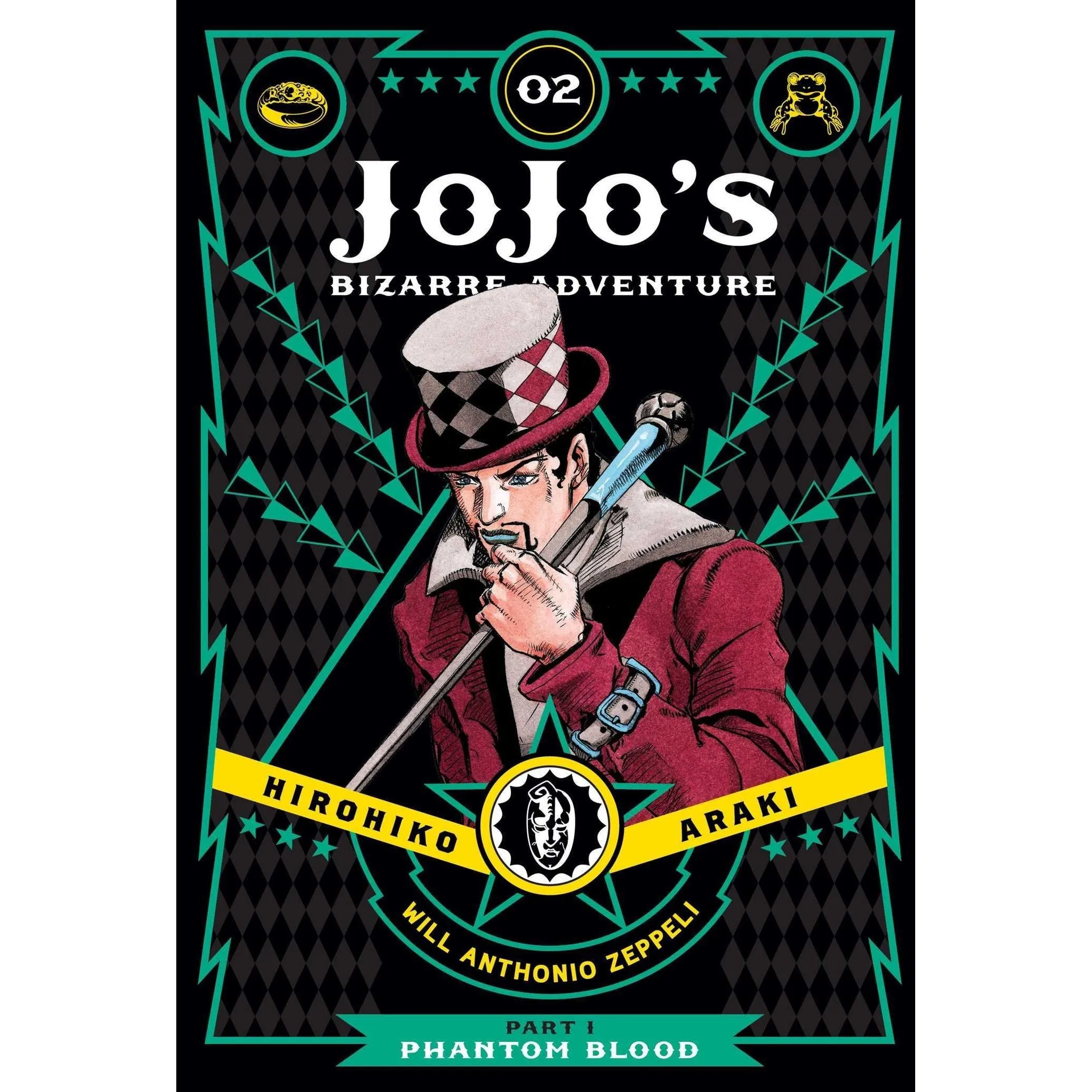 JoJo's Bizarre Adventure Part 1 Phantom Blood Collection 3 Books Set