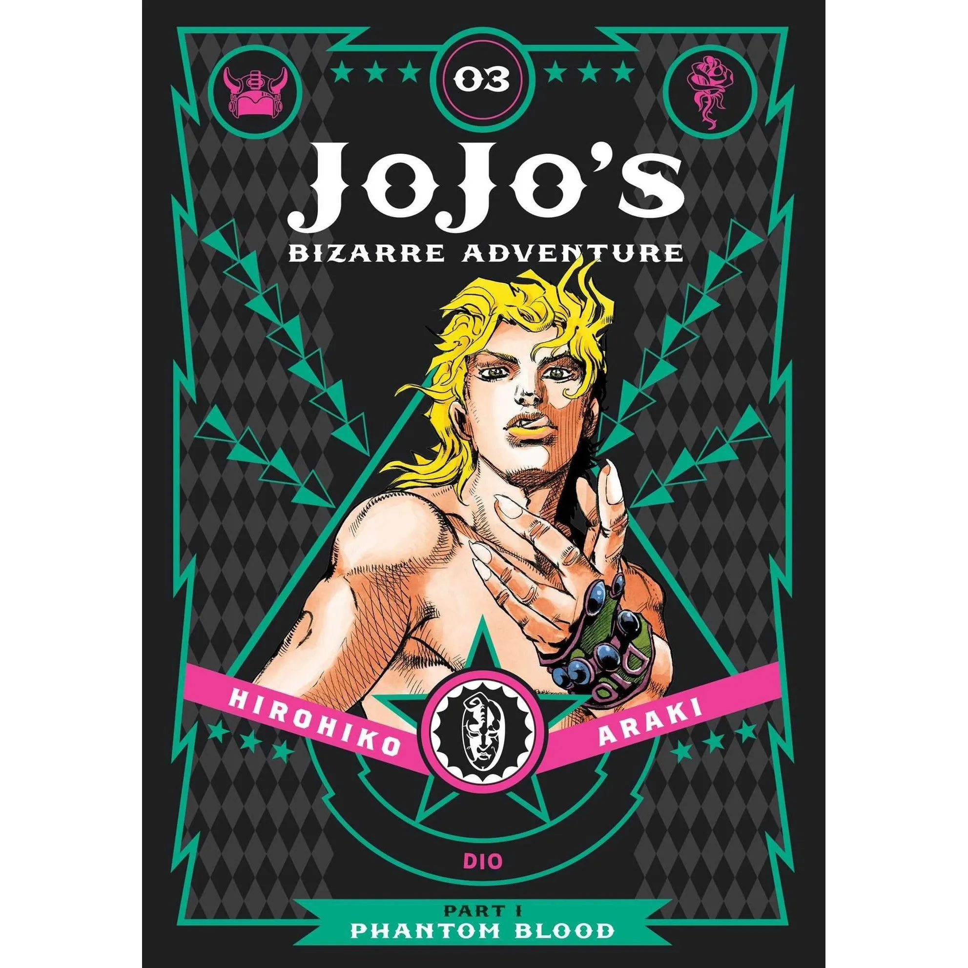 JoJo's Bizarre Adventure Part 1 Phantom Blood Collection 3 Books Set