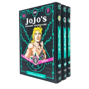 JoJo's Bizarre Adventure Part 1 Phantom Blood Collection 3 Books Set