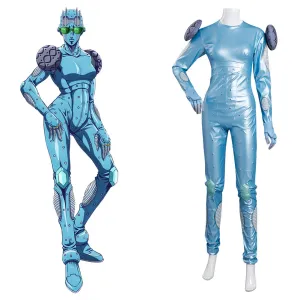 JoJo‘s Bizarre Adventure Stone Ocean Stone Free Outfits Cosplay Costume Halloween Carnival Suit