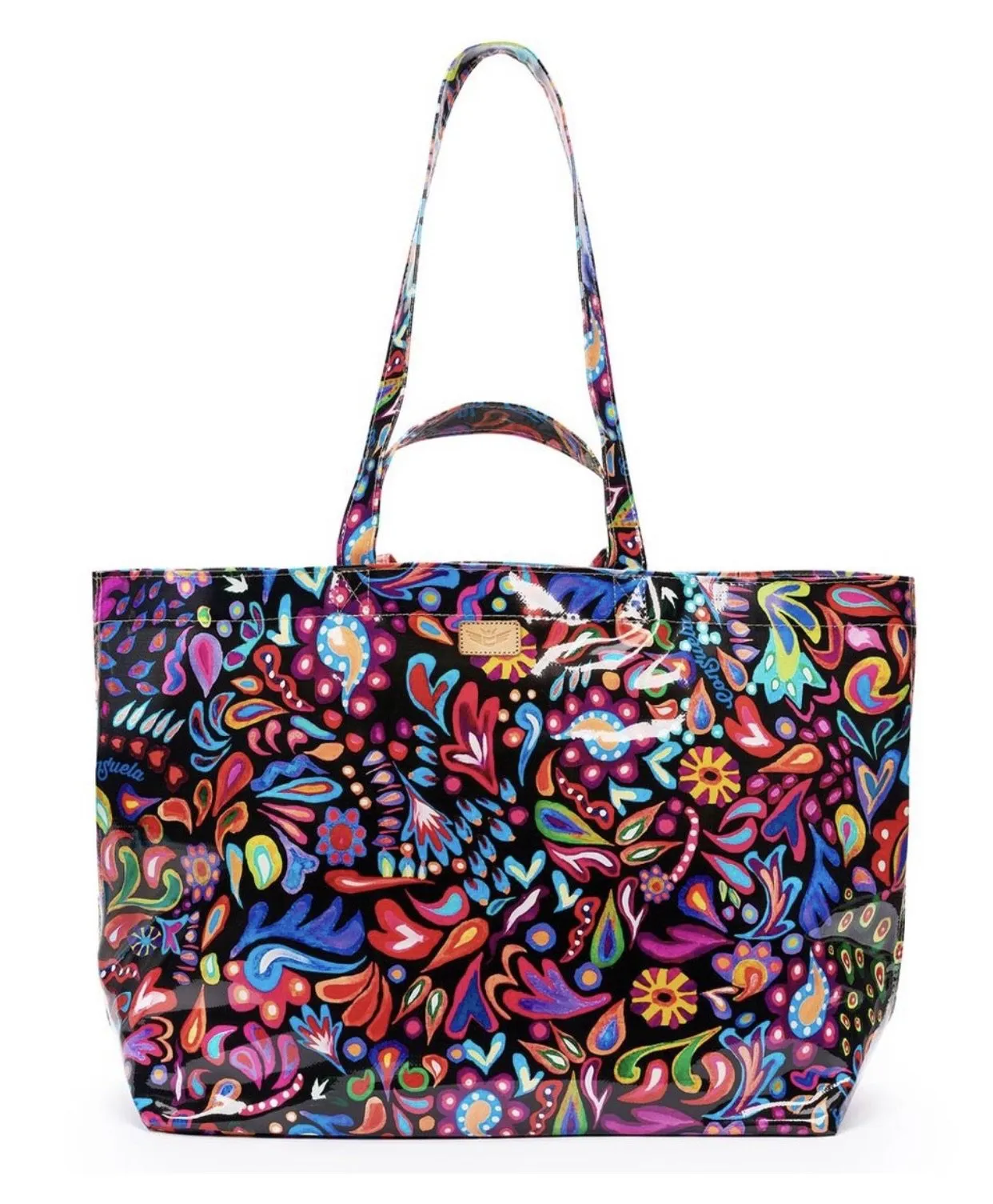 Jumbo Bag - Consuela Black Swirly Sophie Grab N Go