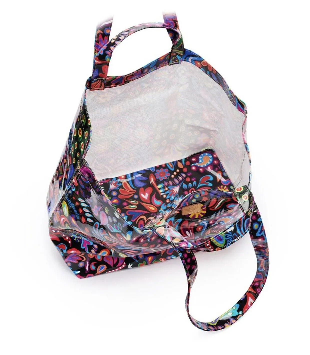 Jumbo Bag - Consuela Black Swirly Sophie Grab N Go