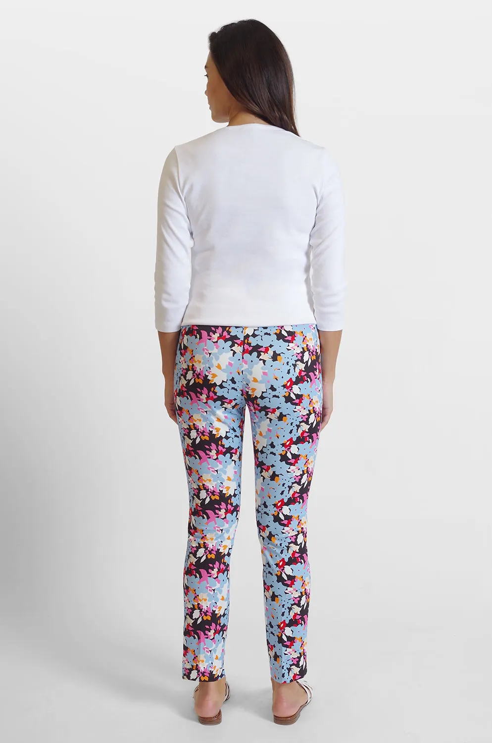 Kaylee Pant - Colorful Bouquet: FINAL SALE