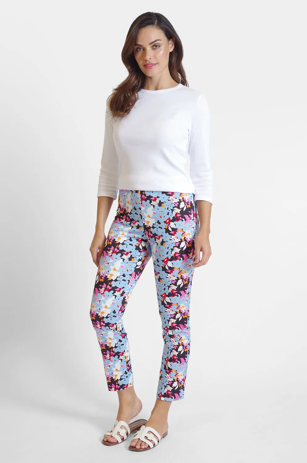 Kaylee Pant - Colorful Bouquet: FINAL SALE