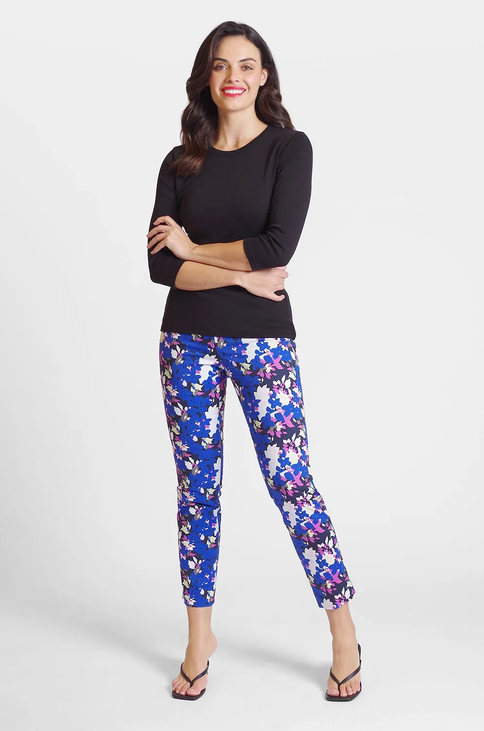 Kaylee Pant - Colorful Bouquet: FINAL SALE