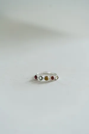 Kelm Ring | 5 Stone | Colorful