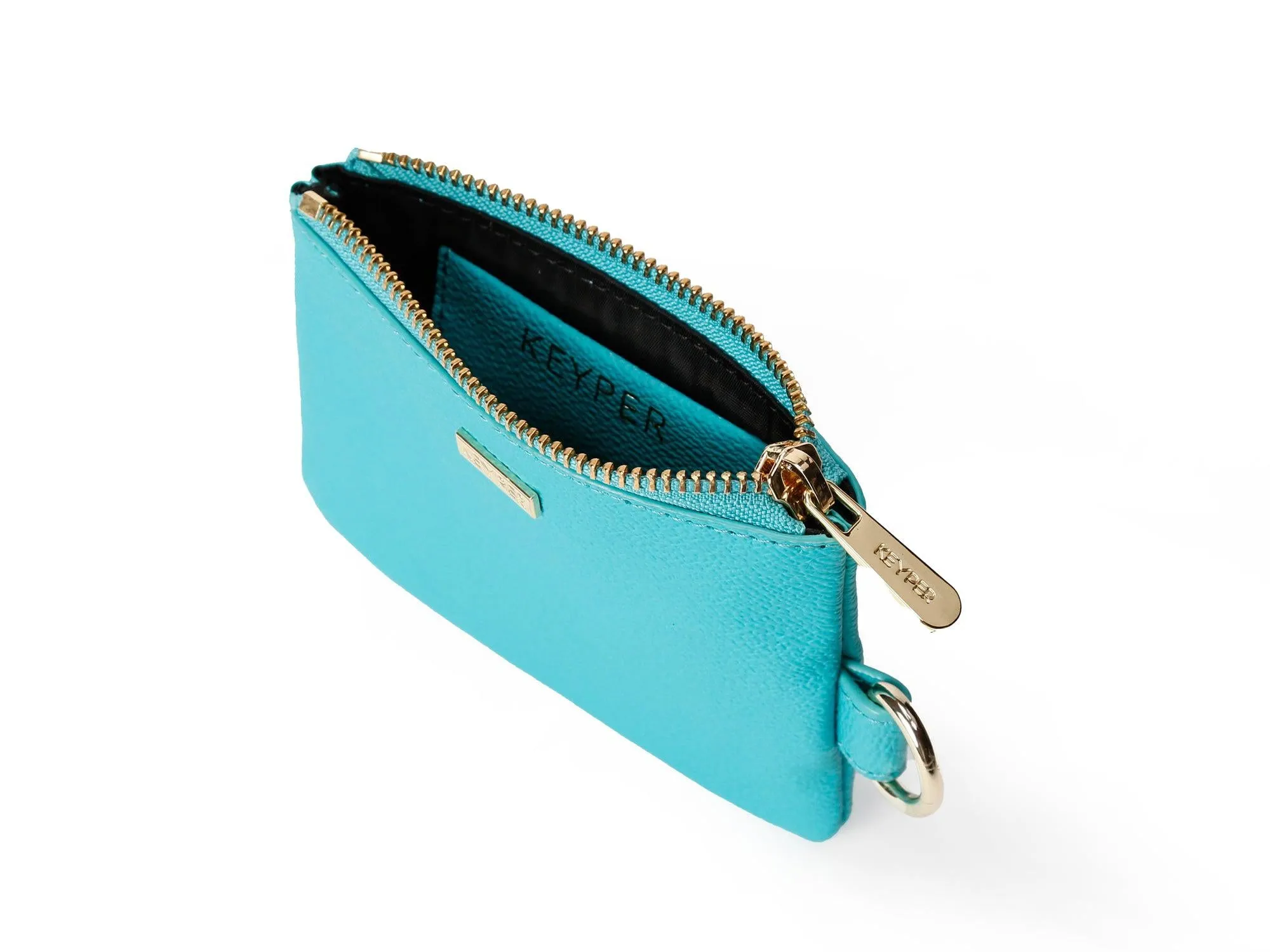 KEYPER Teal Vegan Leather Wallet