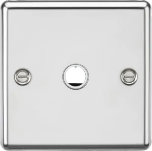 Knightsbridge CL8342PC Rounded Edge 20A Flex Outlet Plate - Polished Chrome