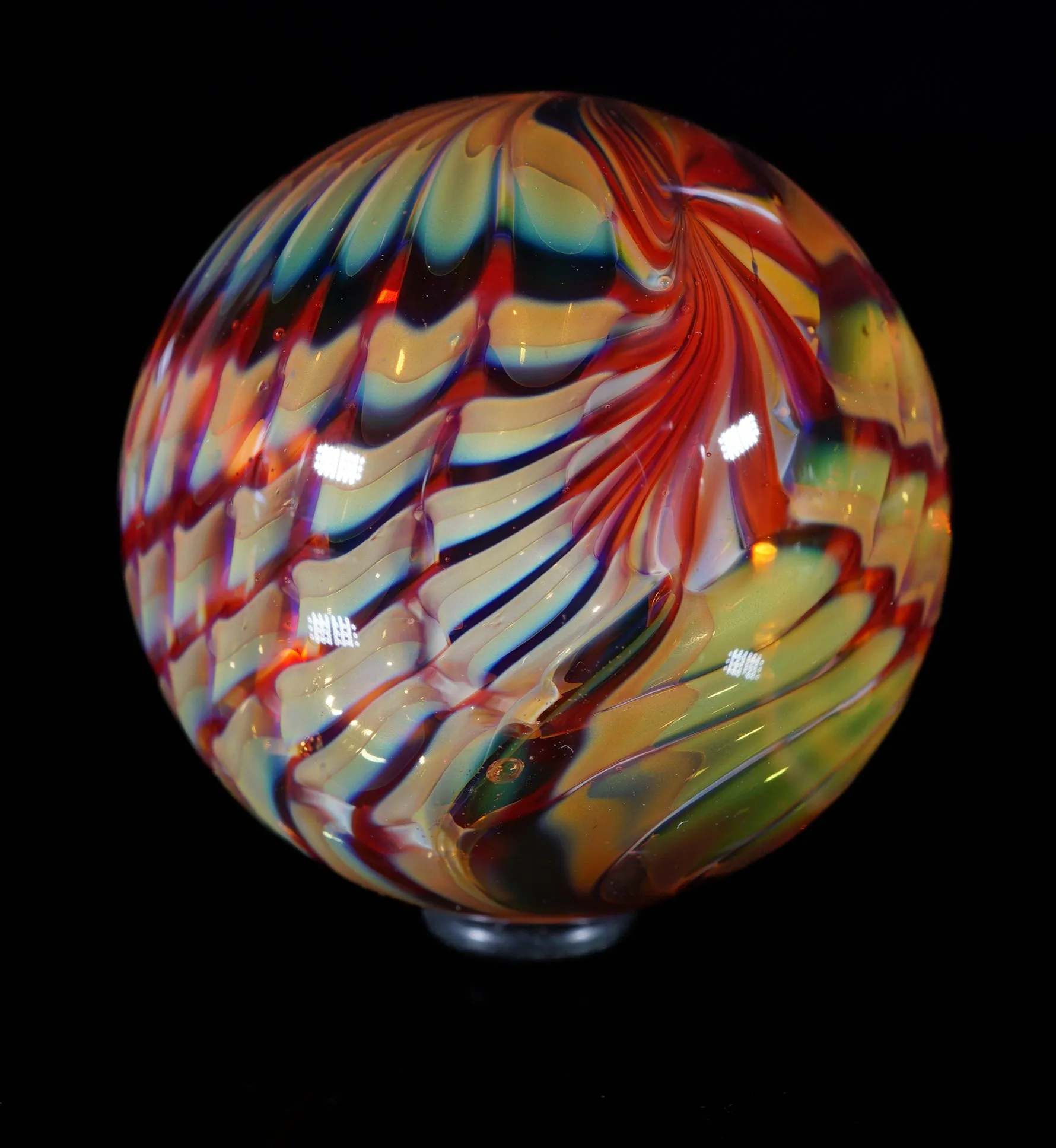 Large Ginger Slurper Marble no.1 (28mm)