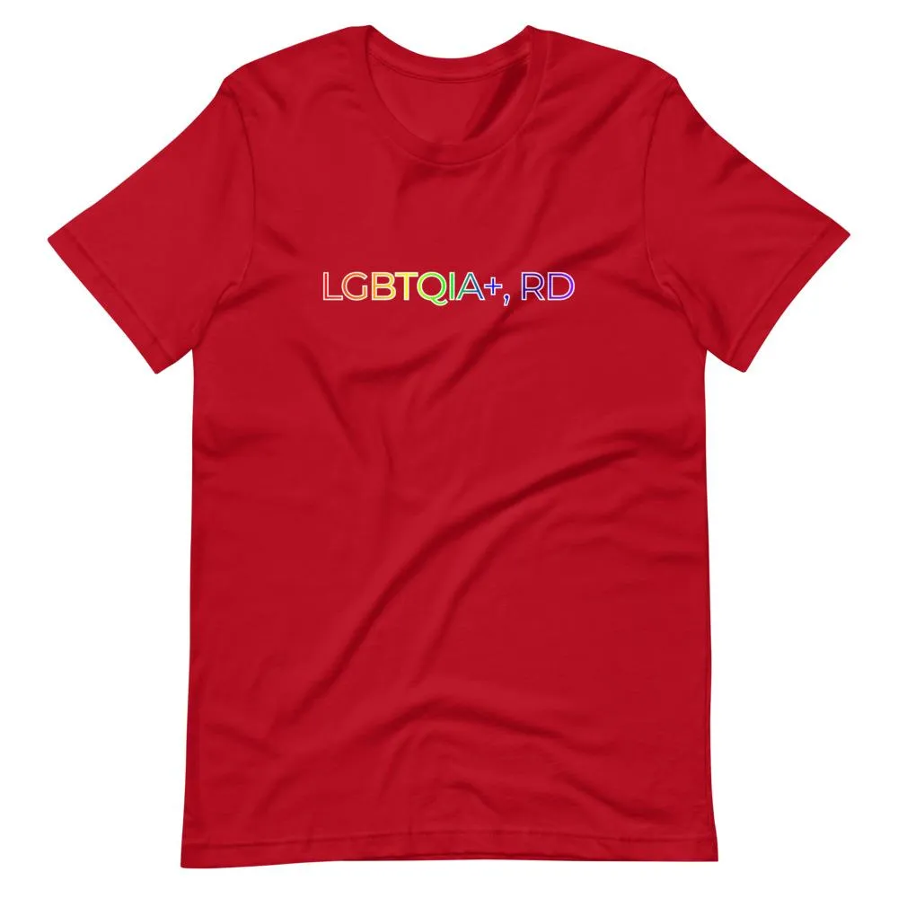 LGBTQIA , RD | Unisex Cotton Crew | Various Colors