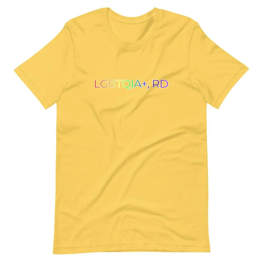 LGBTQIA , RD | Unisex Cotton Crew | Various Colors