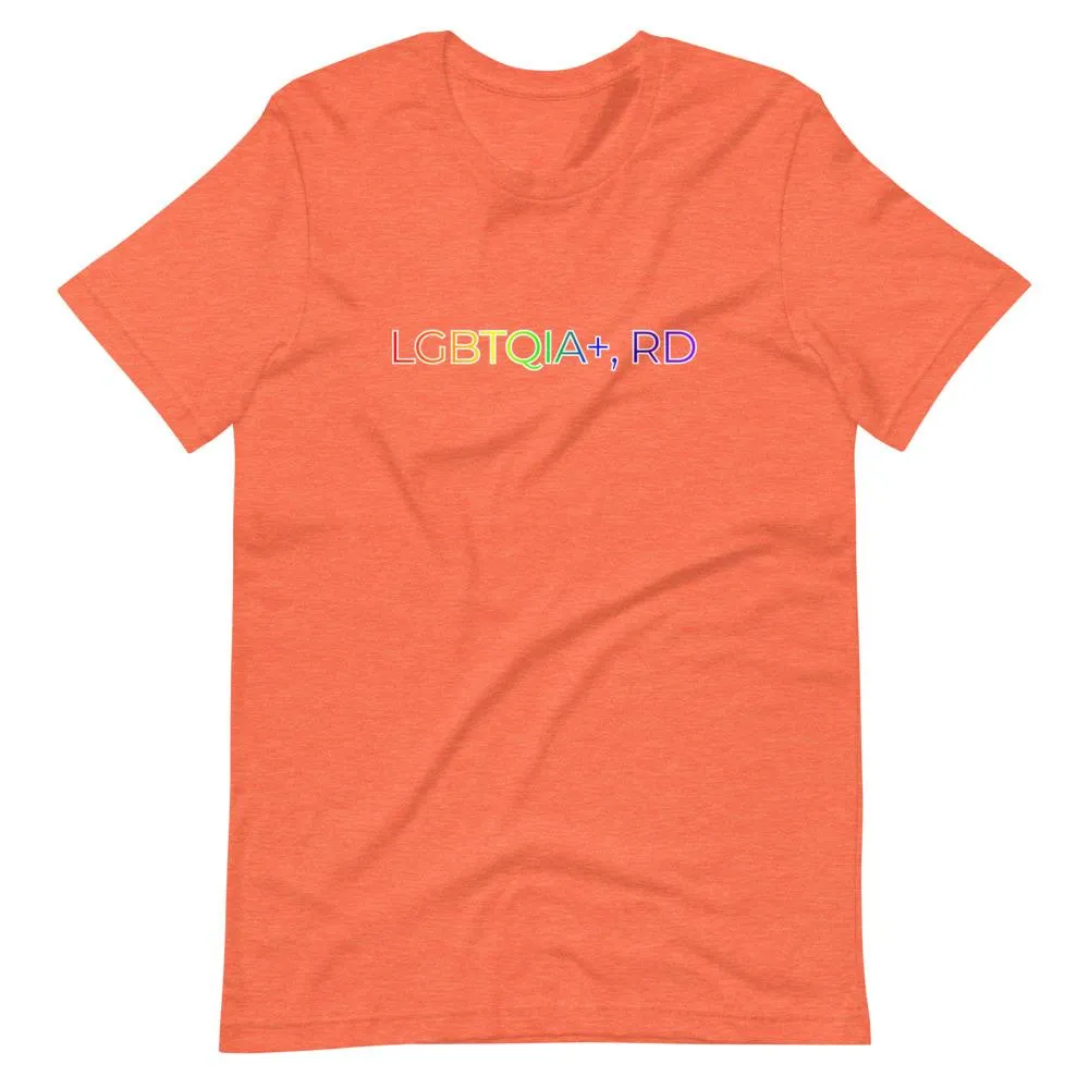 LGBTQIA , RD | Unisex Cotton Crew | Various Colors