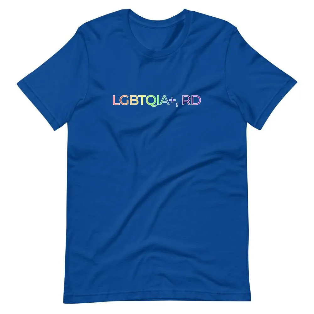 LGBTQIA , RD | Unisex Cotton Crew | Various Colors
