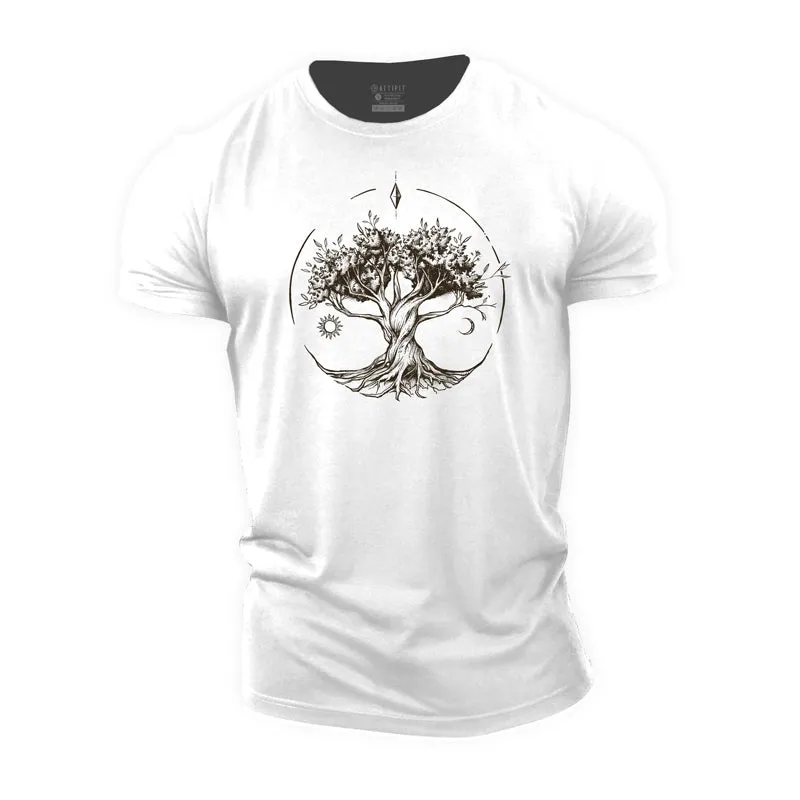 Life Tree Cotton T-Shirt