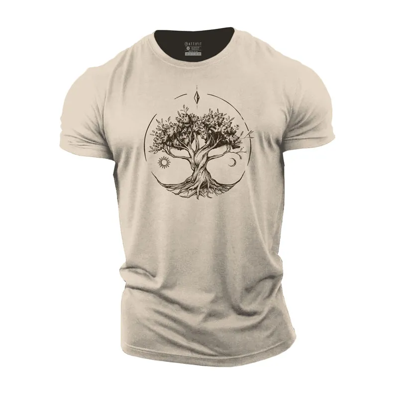 Life Tree Cotton T-Shirt
