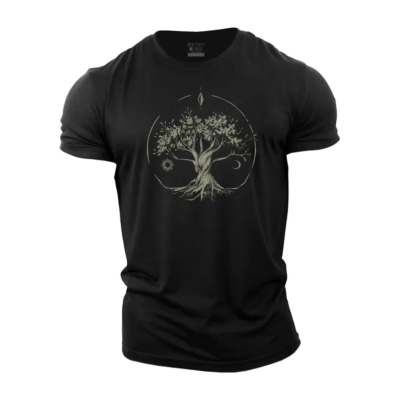 Life Tree Cotton T-Shirt