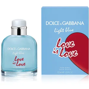 Light Blue Love is Love by Dolce & Gabbana for Men 4.2 oz EDT Spray