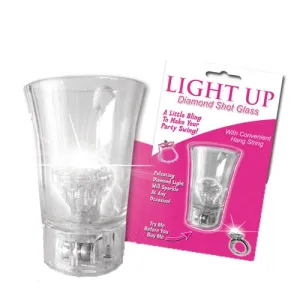 Light Up Diamond Shot Glass