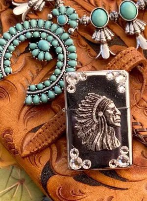 Lighter - Rhinestone Native