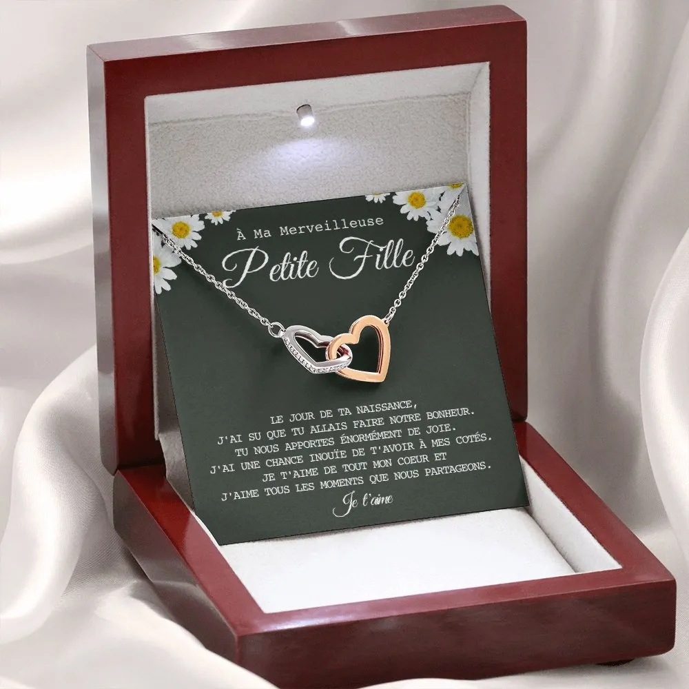 LINKY • Collier Petite-Fille Double Cœur