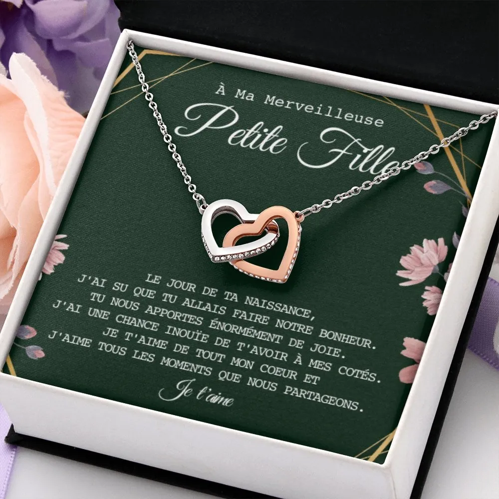 LINKY • Collier Petite-Fille Double Cœur