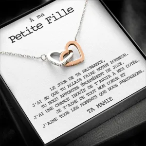 LINKY • Collier Petite-Fille Double Cœur