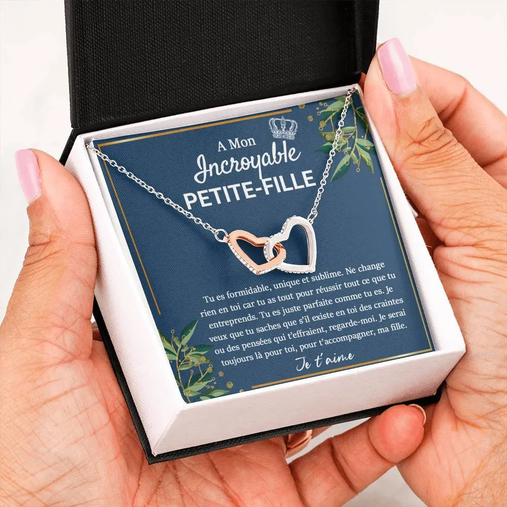 LINKY • Collier Petite-Fille Double Cœur