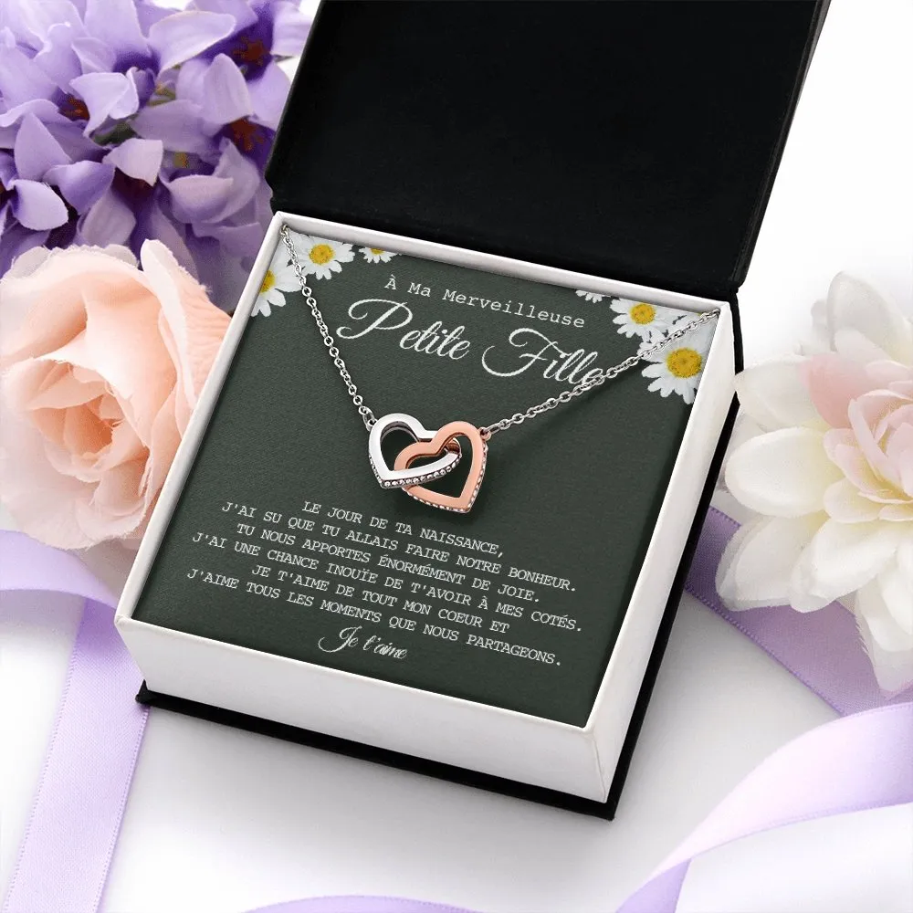 LINKY • Collier Petite-Fille Double Cœur