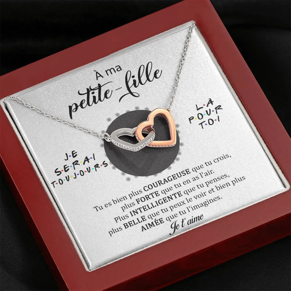 LINKY • Collier Petite-Fille Double Cœur