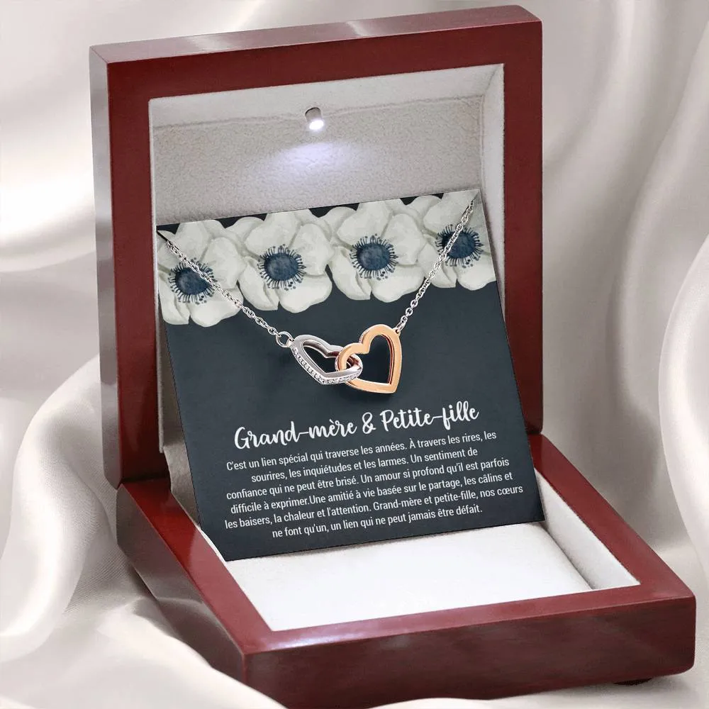 LINKY • Collier Petite Fille Double Cœur
