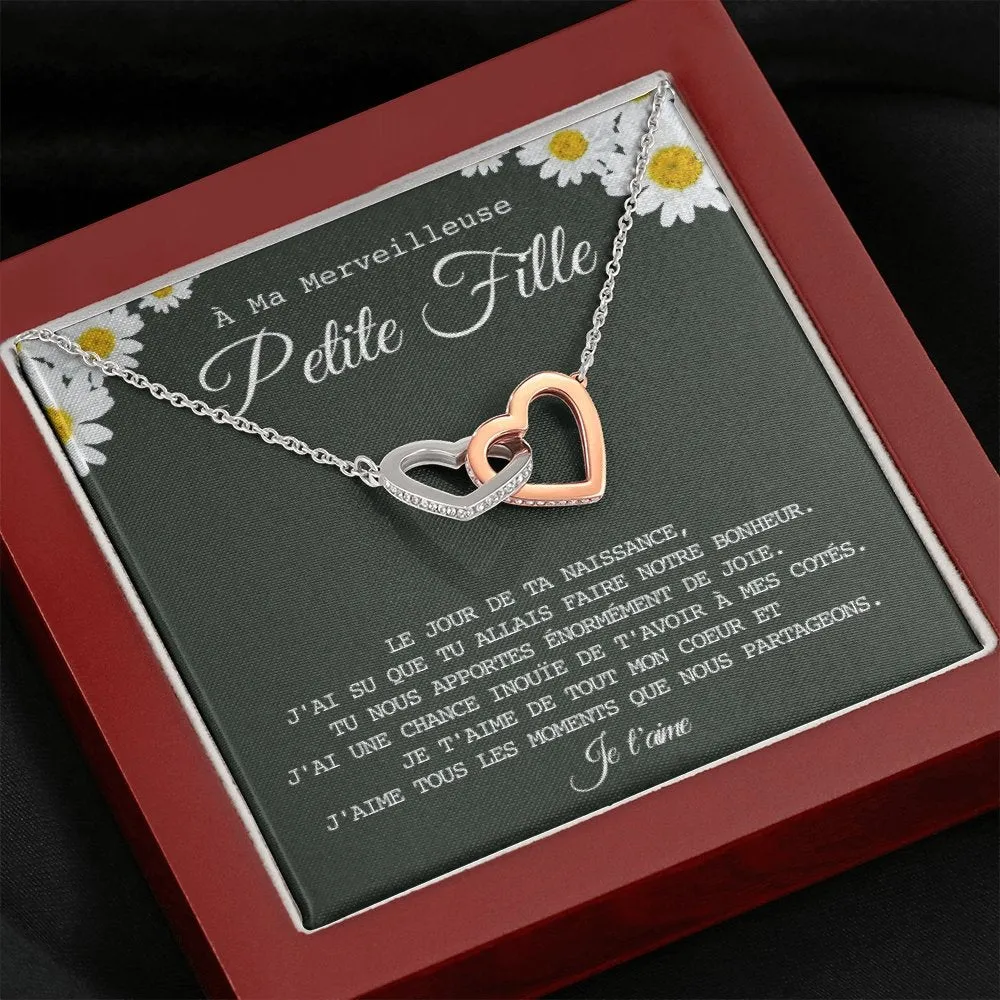 LINKY • Collier Petite-Fille Double Cœur