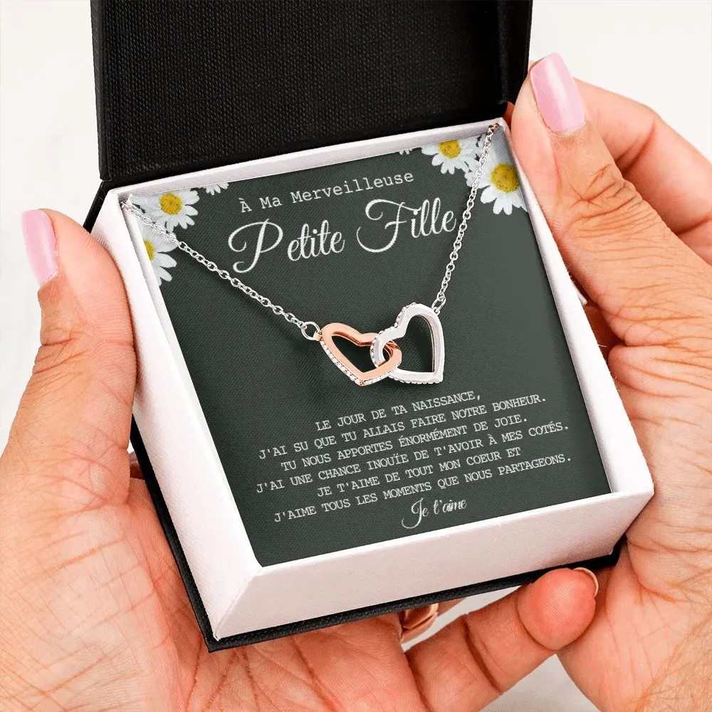 LINKY • Collier Petite-Fille Double Cœur