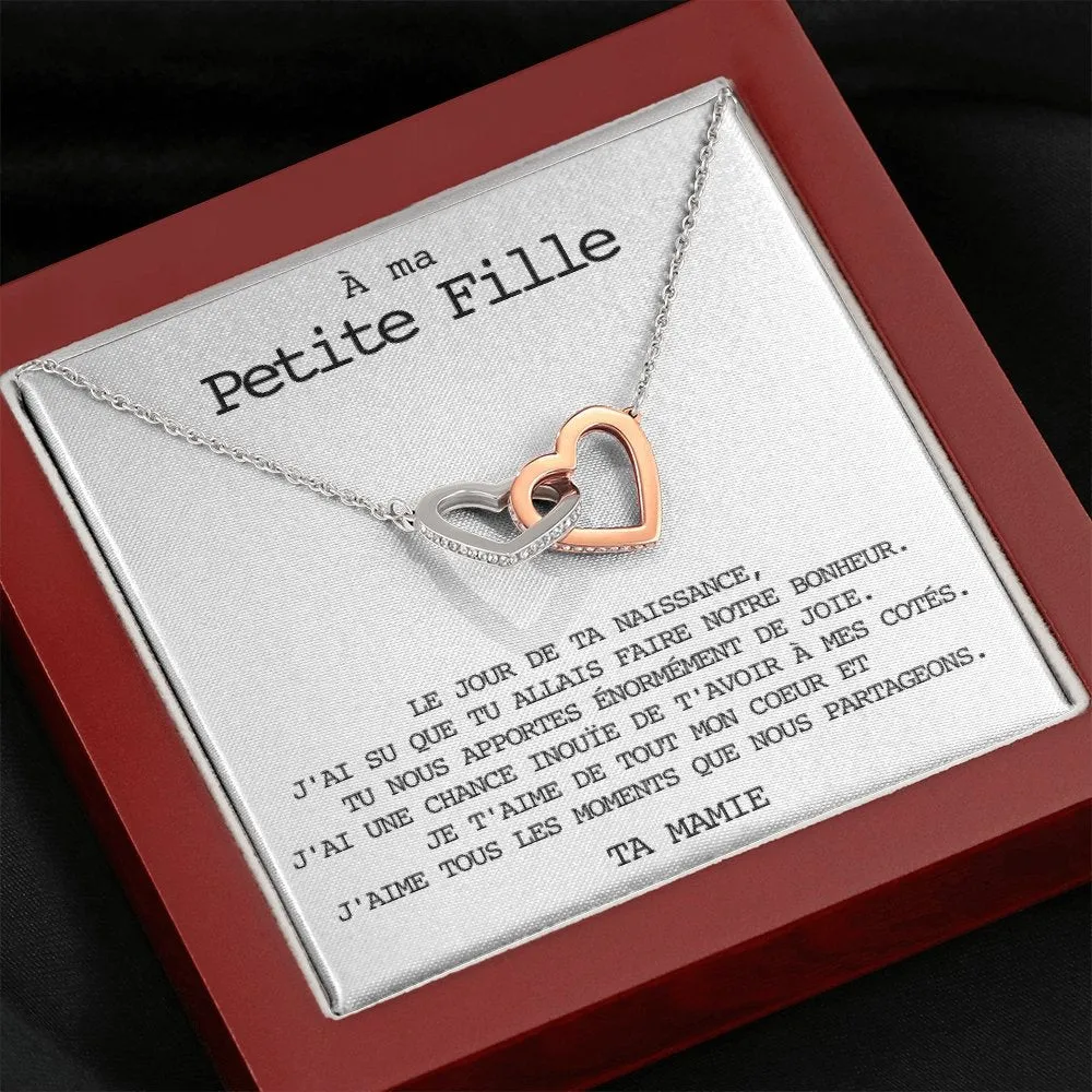 LINKY • Collier Petite-Fille Double Cœur