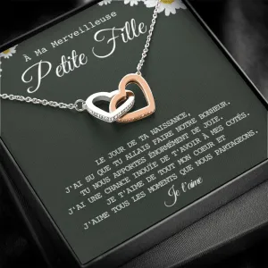 LINKY • Collier Petite-Fille Double Cœur