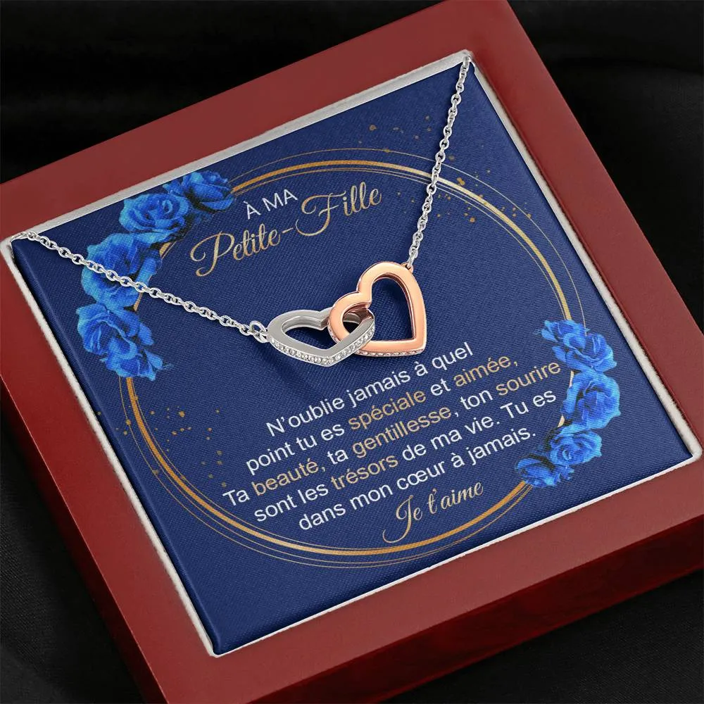 LINKY • Collier Petite-Fille Double Cœur