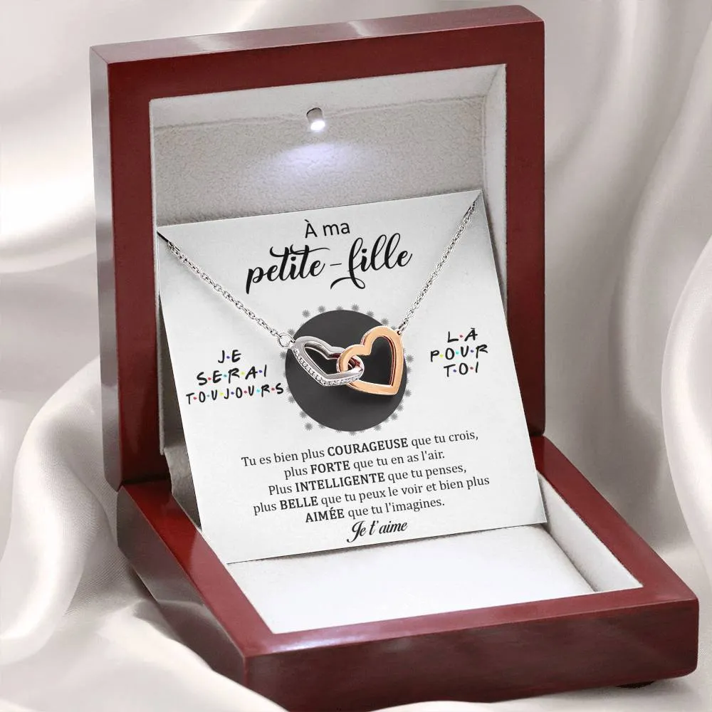 LINKY • Collier Petite-Fille Double Cœur