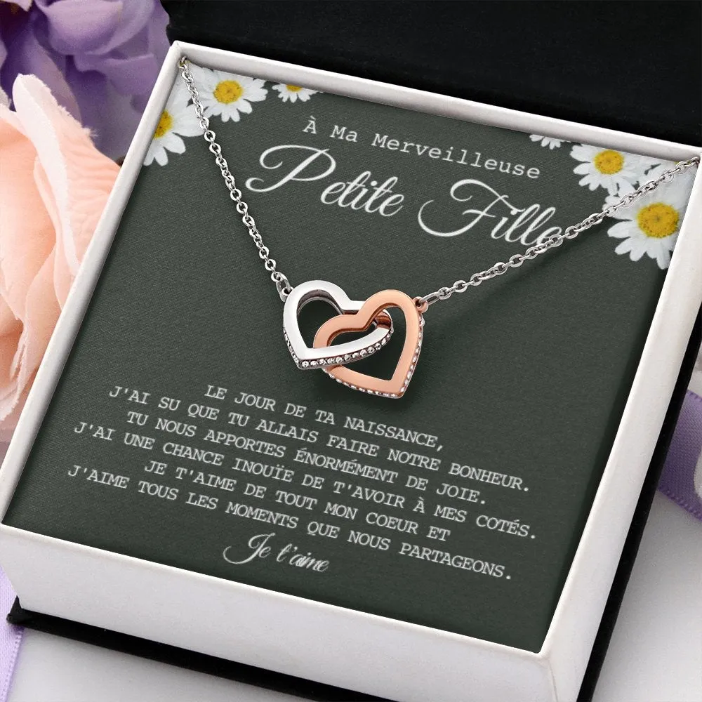LINKY • Collier Petite-Fille Double Cœur
