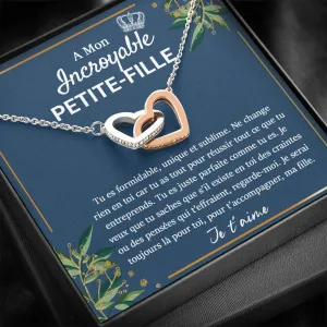 LINKY • Collier Petite-Fille Double Cœur