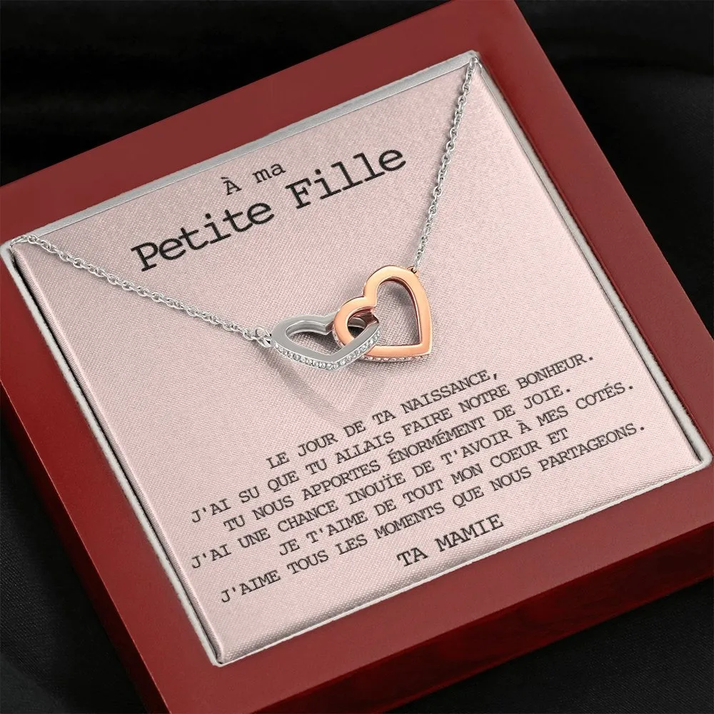 LINKY • Collier Petite-Fille Double Cœur