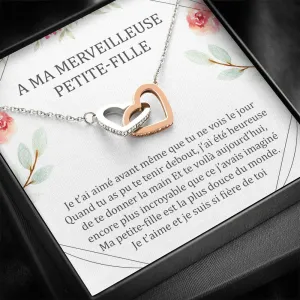 LINKY • Collier Petite-Fille Double Cœur