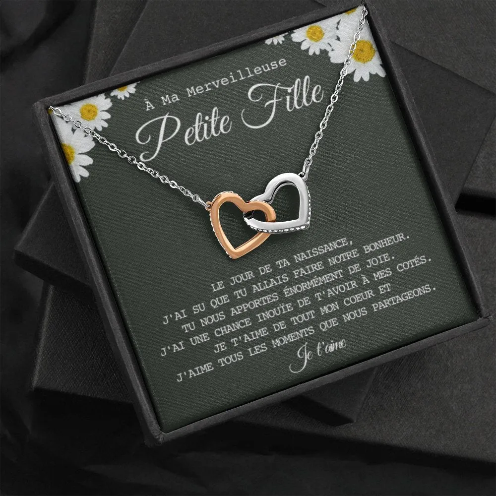 LINKY • Collier Petite-Fille Double Cœur